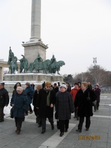 2010.02.10. Budapest, a Hősök terén, a Szépművészeti múzeumba menet 029