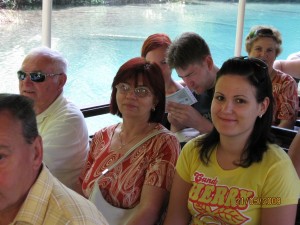 2009.05.21. Horvátországban, csoportunk a plitvicei tavaknál 028