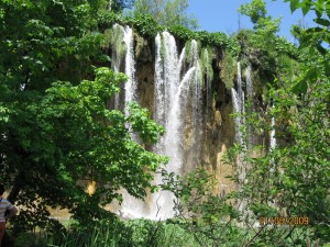 2009.05.21. Horvátországban, csoportunk a plitvicei tavaknál 048