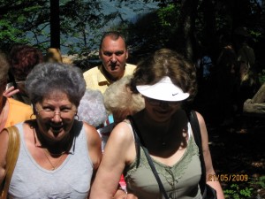 2009.05.21. Horvátországban, csoportunk a plitvicei tavaknál 062