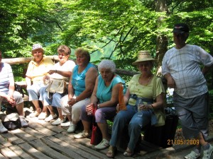 2009.05.21. Horvátországban, csoportunk a plitvicei tavaknál 063