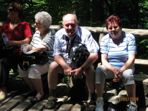 2009.05.21. Horvátországban, csoportunk a plitvicei tavaknál 064