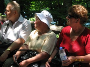 2009.05.21. Horvátországban, csoportunk a plitvicei tavaknál 065